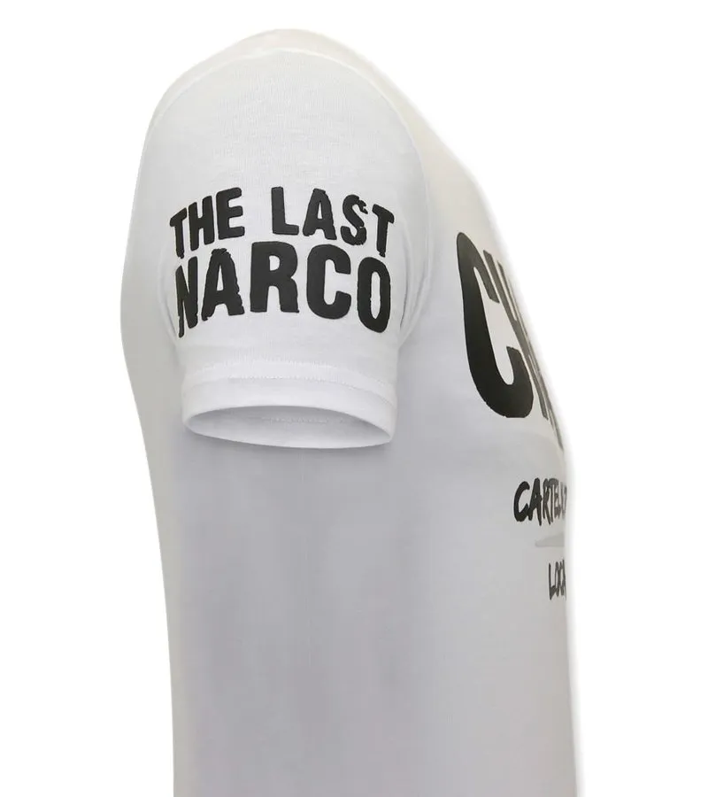 EL CHAPO CAMISETAS HOMBRE   BLANCO